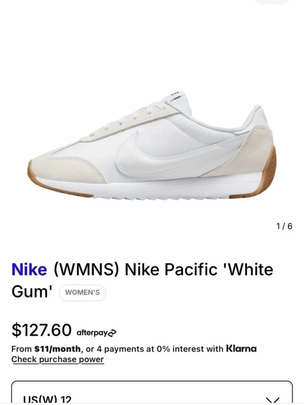 Nike Men's Cream and White Casual Sneakers